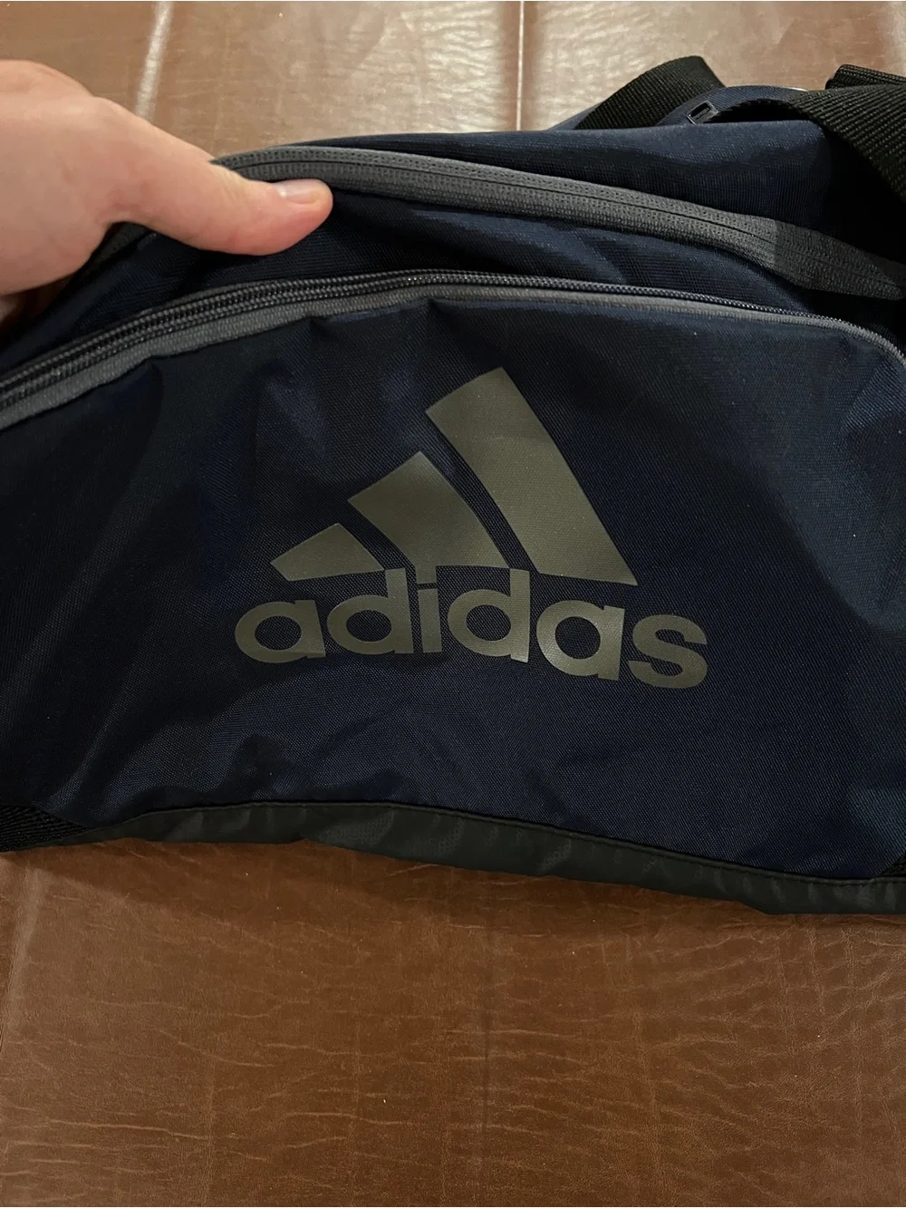 NWT Adidas Official Columbus Blue Jackets 5th Line Duffle Bag